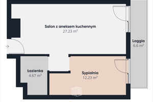 Mieszkanie na sprzedaż 45m2 Wrocław Fabryczna Grabiszyn-Grabiszynek Grabiszyńska - zdjęcie 3