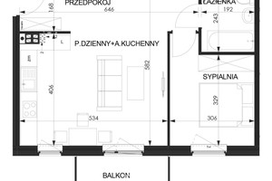 Mieszkanie na sprzedaż 47m2 średzki Miękinia Lutynia Słoneczna - zdjęcie 2