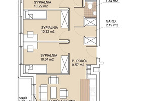 Mieszkanie na sprzedaż 70m2 Wrocław Psie Pole Zakrzów Odolanowska - zdjęcie 3