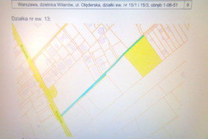 Działka na sprzedaż 7631m2 Warszawa Wilanów Olęderska - zdjęcie 3