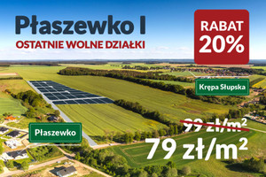 Działka na sprzedaż 1182m2 słupski Słupsk Płaszewko - zdjęcie 1