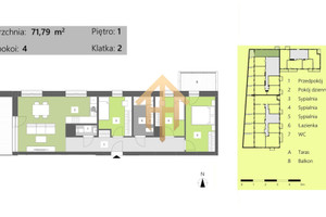 Mieszkanie na sprzedaż 72m2 Rzeszów - zdjęcie 3