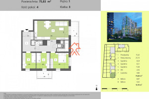 Mieszkanie na sprzedaż 76m2 Rzeszów - zdjęcie 2