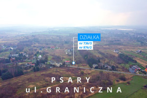 Działka na sprzedaż 2859m2 będziński Psary Graniczna - zdjęcie 2