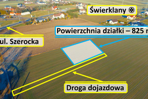 Działka na sprzedaż 825m2 rybnicki Świerklany - zdjęcie 1