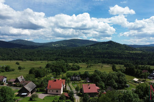 Działka na sprzedaż 953m2 suski Stryszawa Hucisko - zdjęcie 3