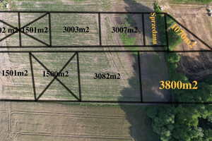 Działka na sprzedaż 1070m2 toruński Zławieś Wielka Zarośle Cienkie - zdjęcie 1