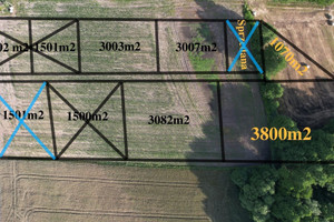 Działka na sprzedaż 1070m2 toruński Zławieś Wielka Zarośle Cienkie - zdjęcie 1