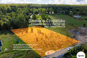 Działka na sprzedaż 3026m2 gdański Kolbudy Czapielsk Pelargonii - zdjęcie 1