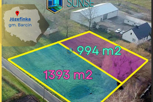 Działka na sprzedaż 994m2 żniński Barcin Józefinka - zdjęcie 1