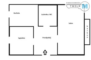 Mieszkanie na sprzedaż 50m2 Kielce KSM-XXV-lecia - zdjęcie 3