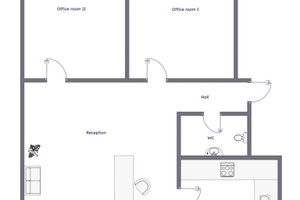 Komercyjne do wynajęcia 77m2 Kraków Biskupia - zdjęcie 3