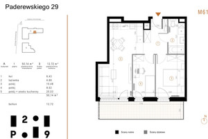 Mieszkanie na sprzedaż 51m2 Katowice Śródmieście Ignacego Paderewskiego - zdjęcie 3