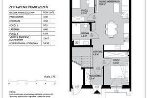 Mieszkanie na sprzedaż 54m2 Gdańsk Ujeścisko-Łostowice Łostowice Poziomkowa - zdjęcie 3