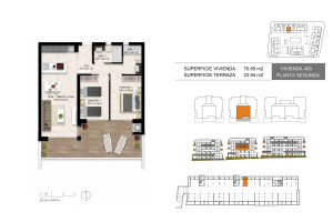 Mieszkanie na sprzedaż 76m2 Walencja Alicante Lagos De Covadonga - zdjęcie 3