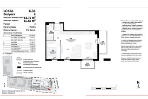 Mieszkanie na sprzedaż 61m2 Gdańsk Wyspa Sobieszewska Turystyczna - zdjęcie 3