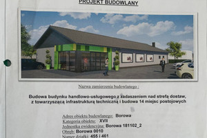 Działka na sprzedaż 1072m2 mielecki Borowa - zdjęcie 2