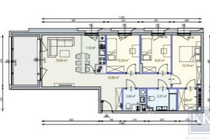 Mieszkanie na sprzedaż 84m2 Warszawa Mokotów Wołoska - zdjęcie 4