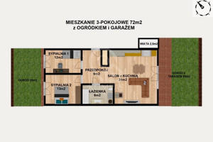 Mieszkanie na sprzedaż 72m2 Wrocław Krzyki Jagodno Buforowa - zdjęcie 1