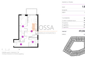 Mieszkanie na sprzedaż 50m2 Gdańsk Śródmieście Mostek - zdjęcie 4