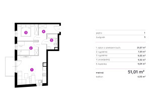 Mieszkanie na sprzedaż 52m2 Kraków Podgórze Podgórze Stare Kapelanka - zdjęcie 2