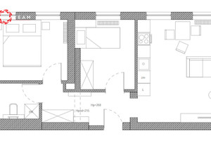 Mieszkanie na sprzedaż 56m2 Wrocław Krzyki Przedmieście Oławskie Kaszubska - zdjęcie 2