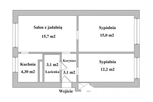 Mieszkanie na sprzedaż 54m2 Skierniewice Anny Olszewskiej - zdjęcie 3