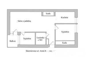 Mieszkanie na sprzedaż 58m2 Skierniewice Armii Krajowej - zdjęcie 1