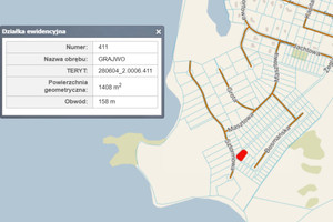 Działka na sprzedaż giżycki Giżycko Osiedle Grajwo ul. Sztormowa - dz. nr 411 - zdjęcie 3