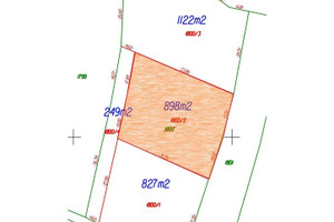 Działka na sprzedaż 898m2 suski Maków Podhalański - zdjęcie 3