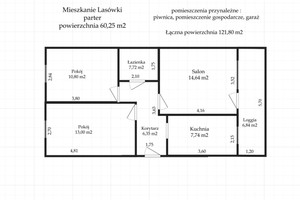 Mieszkanie na sprzedaż 61m2 grodziski Grodzisk Wielkopolski Lasówki - zdjęcie 3