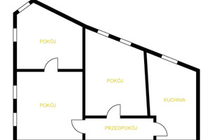 Mieszkanie na sprzedaż 65m2 Gdańsk Wrzeszcz Wrzeszcz Dolny Grażyny - zdjęcie 2