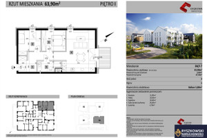 Mieszkanie na sprzedaż 64m2 zamojski Zamość Wólka Panieńska - zdjęcie 2