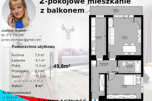 Mieszkanie na sprzedaż 54m2 gliwicki Knurów - zdjęcie 1