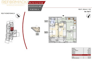 Mieszkanie na sprzedaż 54m2 Rzeszów Staroniwa - zdjęcie 2