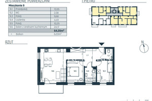 Mieszkanie na sprzedaż 65m2 Rzeszów al. gen. Władysława Sikorskiego - zdjęcie 2