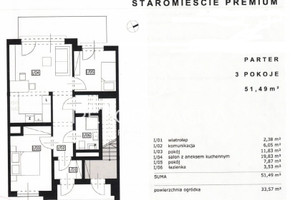 Mieszkanie do wynajęcia 52m2 Rzeszów Borowa - zdjęcie 3