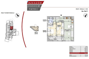 Mieszkanie na sprzedaż 54m2 Rzeszów Staroniwa Jana Wywrockiego - zdjęcie 2