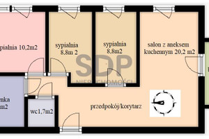 Mieszkanie na sprzedaż 64m2 Wrocław Fabryczna Oporów - zdjęcie 2