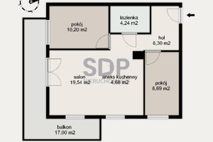 Mieszkanie na sprzedaż 56m2 Wrocław Fabryczna Stabłowice Stabłowicka - zdjęcie 2