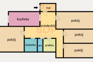 Mieszkanie na sprzedaż 104m2 Wrocław Krzyki Przedmieście Oławskie Traugutta Romualda - zdjęcie 2