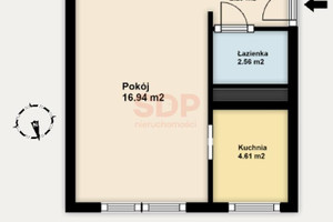 Mieszkanie na sprzedaż 27m2 Wrocław Fabryczna Stabłowice Stabłowicka - zdjęcie 2