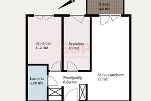 Mieszkanie na sprzedaż 55m2 Wrocław Krzyki Krzyki Braterska - zdjęcie 1