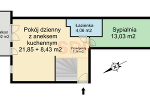 Mieszkanie na sprzedaż 75m2 Wrocław Krzyki Wojszyce Klasztorna - zdjęcie 3