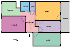 Mieszkanie na sprzedaż 70m2 Wrocław Fabryczna Kuźniki Majakowskiego Włodzimierza - zdjęcie 1