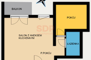 Mieszkanie na sprzedaż 50m2 Wrocław Krzyki Krzyki Braterska - zdjęcie 2