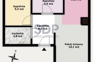 Mieszkanie na sprzedaż 57m2 Wrocław Krzyki Księże Małe Rybnicka - zdjęcie 2