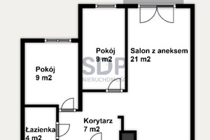 Mieszkanie na sprzedaż 53m2 Wrocław Krzyki Krzyki Braterska - zdjęcie 2