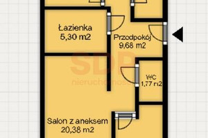 Mieszkanie na sprzedaż 66m2 Wrocław Krzyki Krzyki Braterska - zdjęcie 2