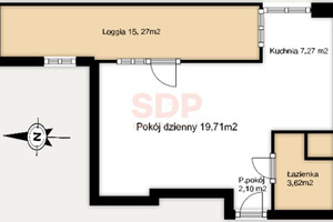 Mieszkanie na sprzedaż 33m2 Wrocław Śródmieście Wybrzeże Conrada - Korzeniowskiego - zdjęcie 2